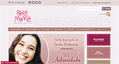 Desktop Screenshot of lapachamama.com.br